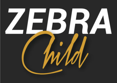 logo zebra child wildesign